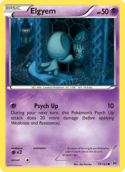 Elgyem 73 BREAKthrough Pokesingles