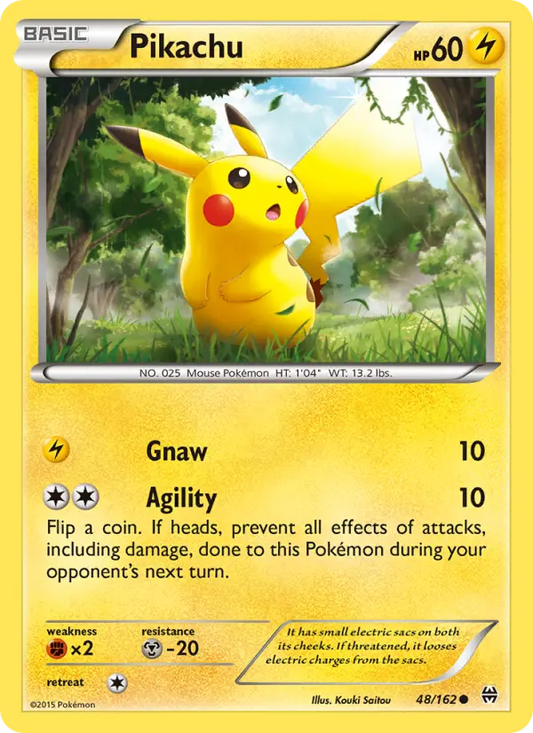 Pikachu 48 BREAKthrough Pokesingles