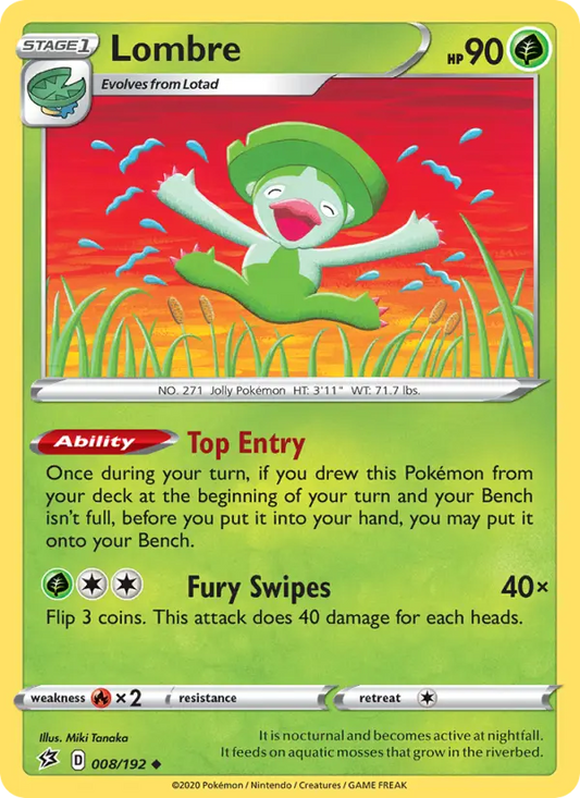 Lombre 8 Rebel Clash Pokesingles