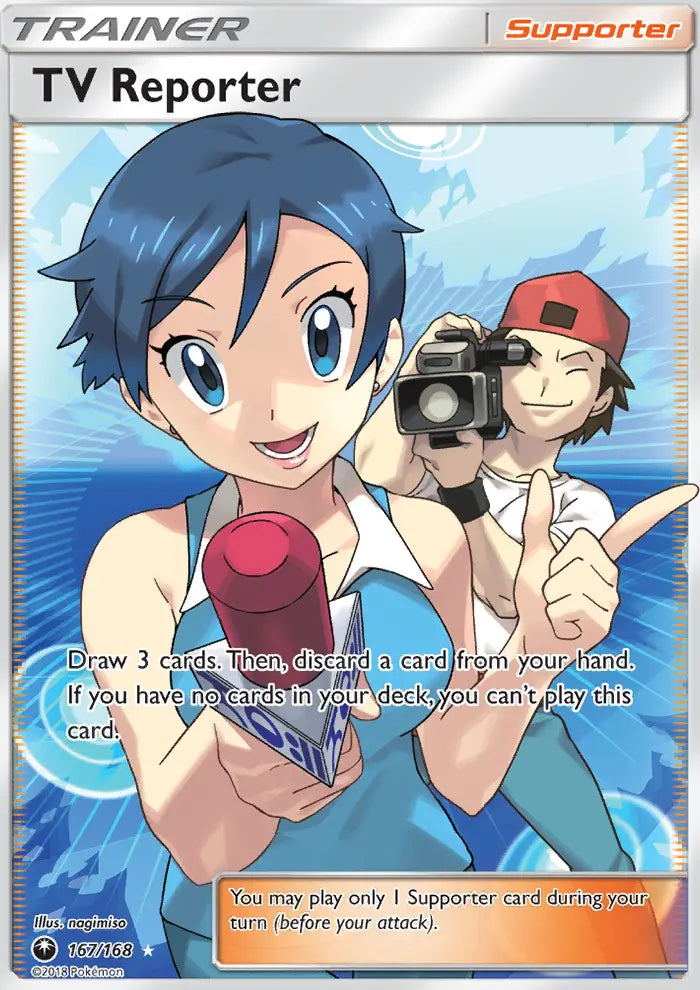 TV Reporter 167 Celestial Storm Pokesingles