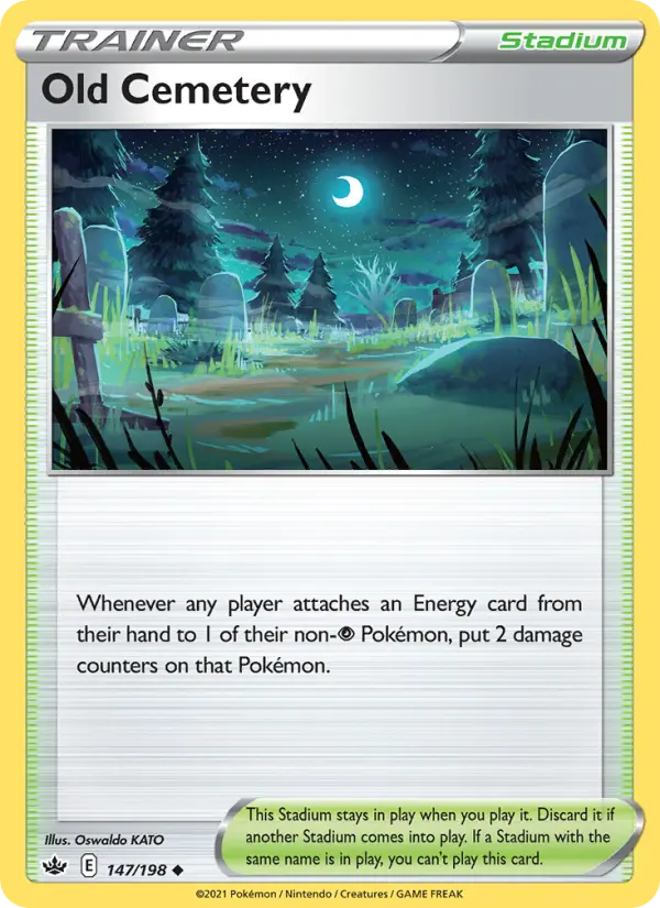 Old Cemetery 147 Chilling Reign Pokesingles