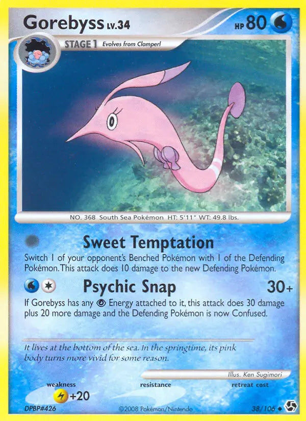 Gorebyss 38 Great Encounters Pokesingles