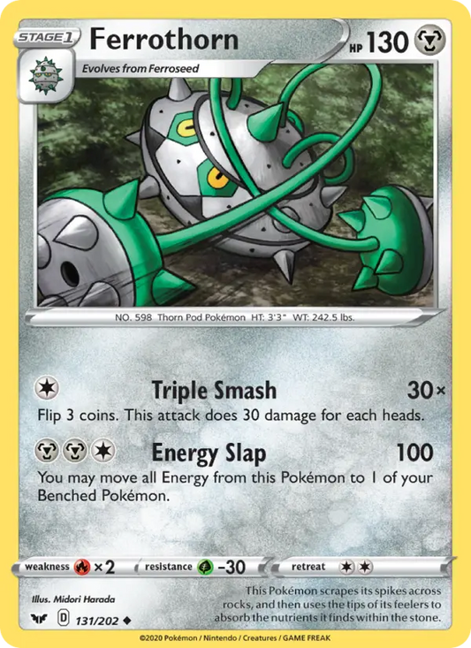 Ferrothorn 131 Sword & Shield Pokesingles