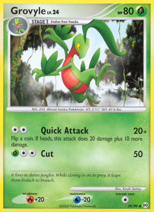 Grovyle 39 Arceus Pokesingles