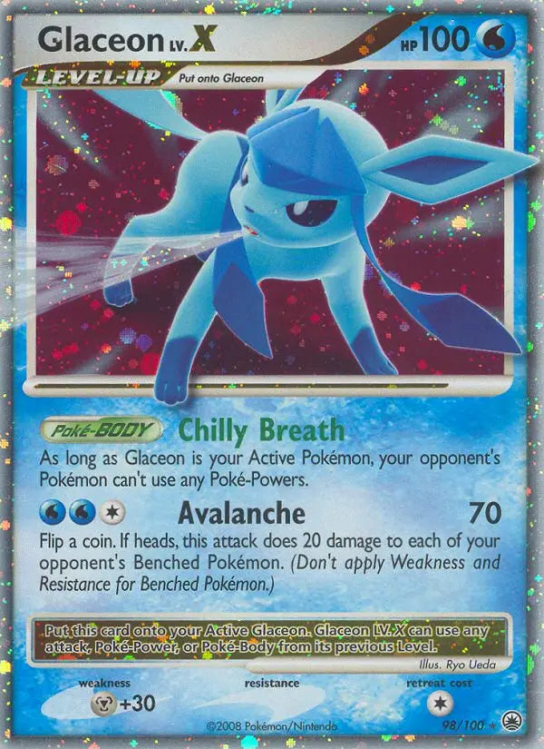Glaceon 98 Majestic Dawn Pokesingles