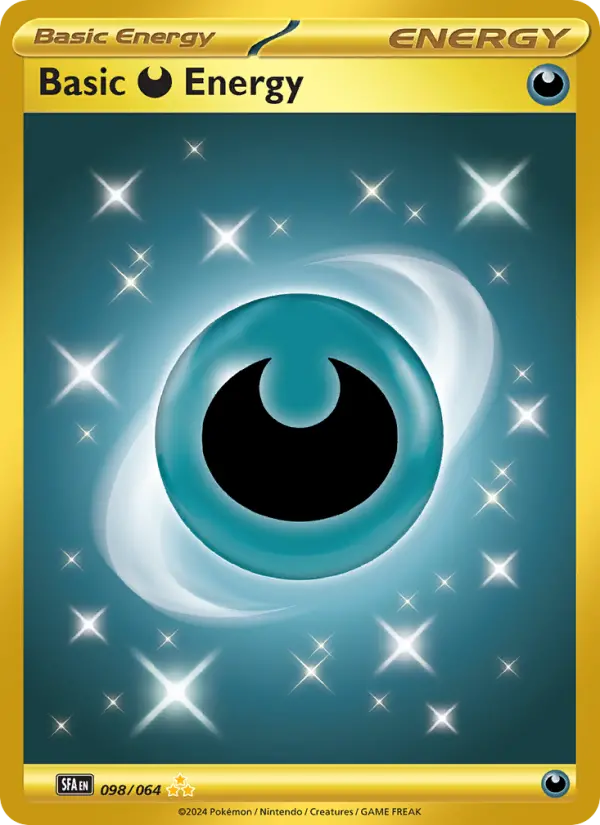 Basic Darkness Energy 98 Shrouded Fable Pokesingles