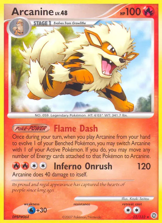 Arcanine 22 Secret Wonders Pokesingles