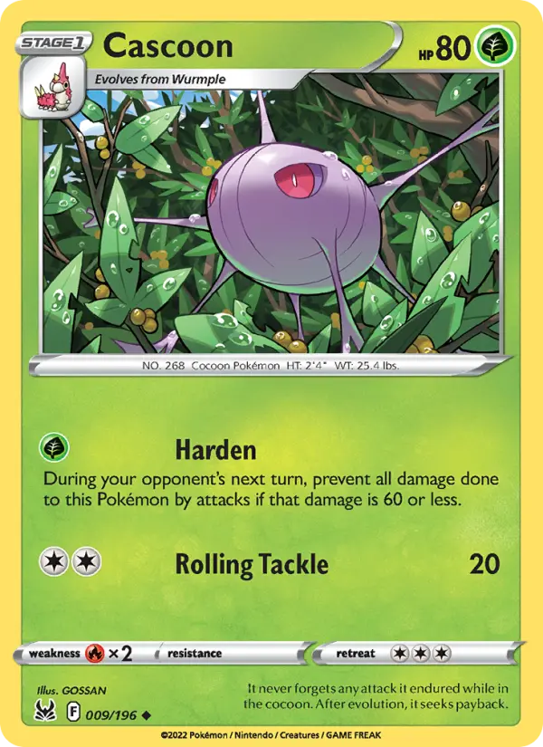 Cascoon 9 Lost Origin Pokesingles