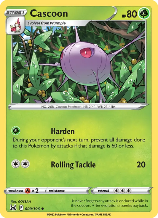 Cascoon 9 Lost Origin Pokesingles
