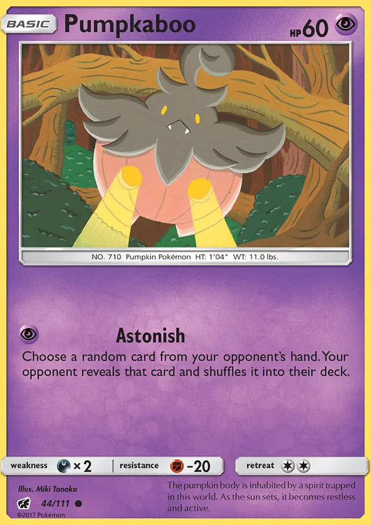 Pumpkaboo 44 Crimson Invasion Pokesingles
