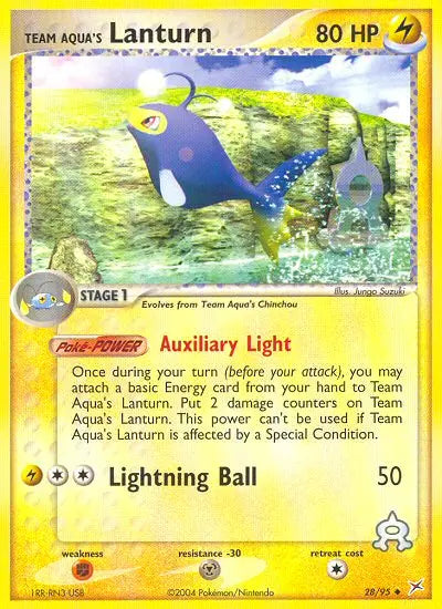Team Aqua's Lanturn 28 Team Magma vs Team Aqua Pokesingles