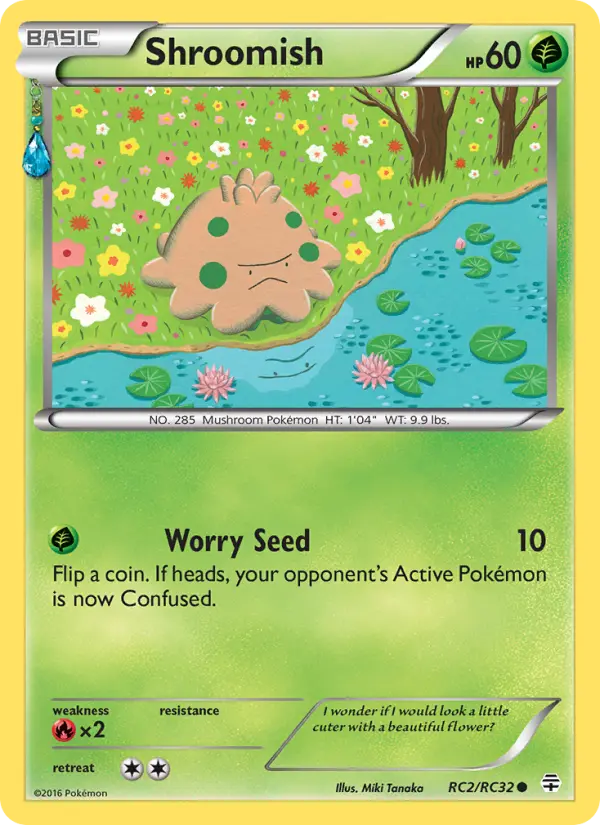 Shroomish RC2 Generations Pokesingles