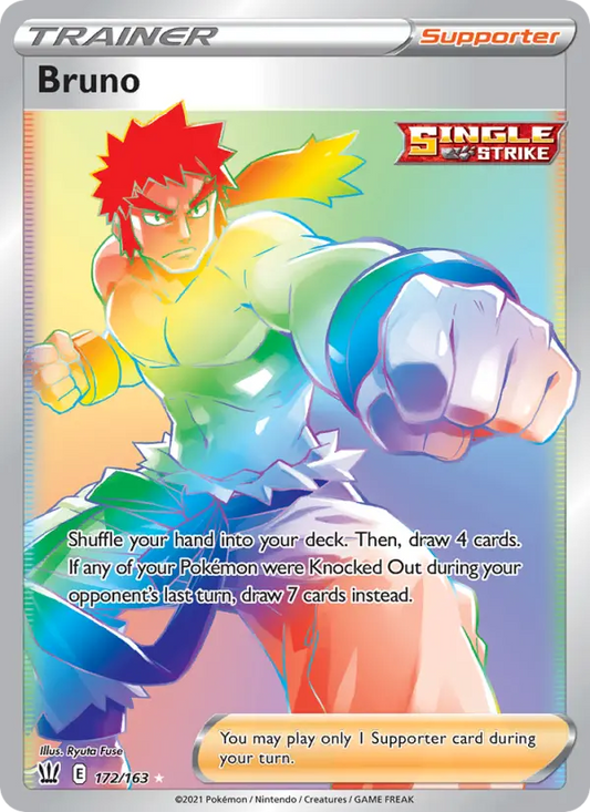 Bruno 172 Battle Styles Pokesingles