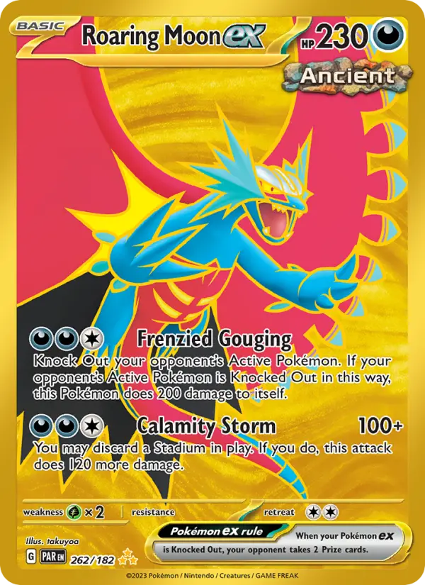 Roaring Moon ex 262 Paradox Rift Pokesingles