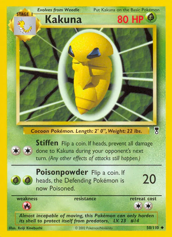 Kakuna 50 Legendary Collection Pokesingles