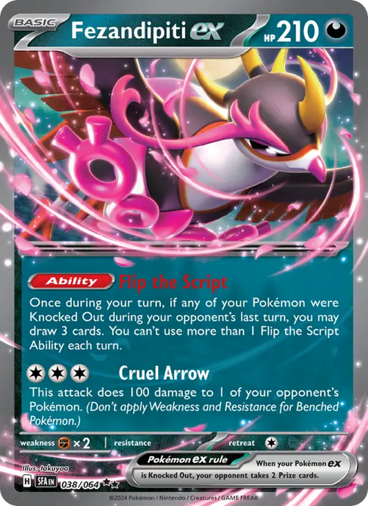 Fezandipiti ex 38 Shrouded Fable Pokesingles