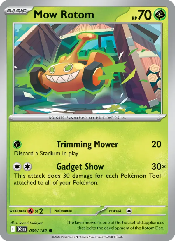 Mow Rotom 9 Destined Rivals Pokesingles