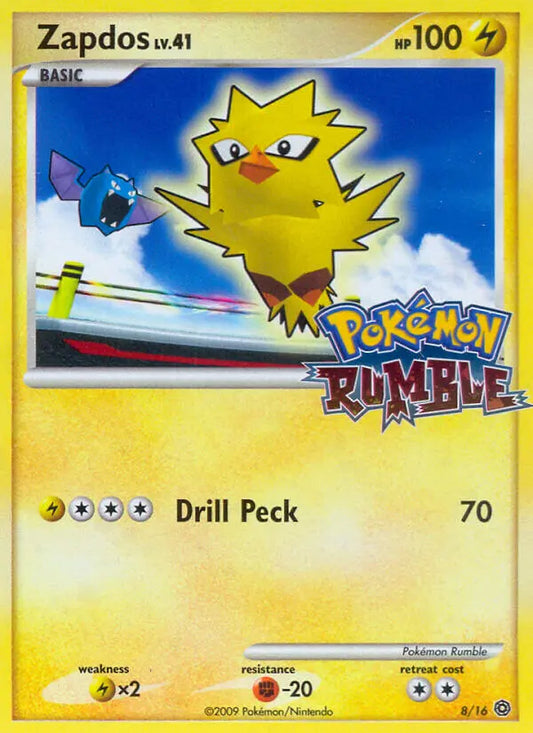 Zapdos 8 Pokémon Rumble Pokesingles