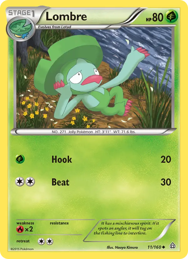 Lombre 11 Primal Clash Pokesingles