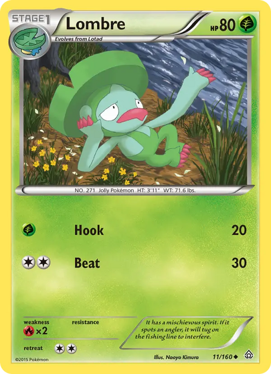Lombre 11 Primal Clash Pokesingles