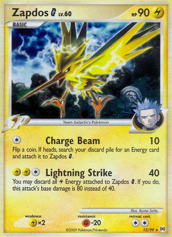 Zapdos 12 Arceus Pokesingles