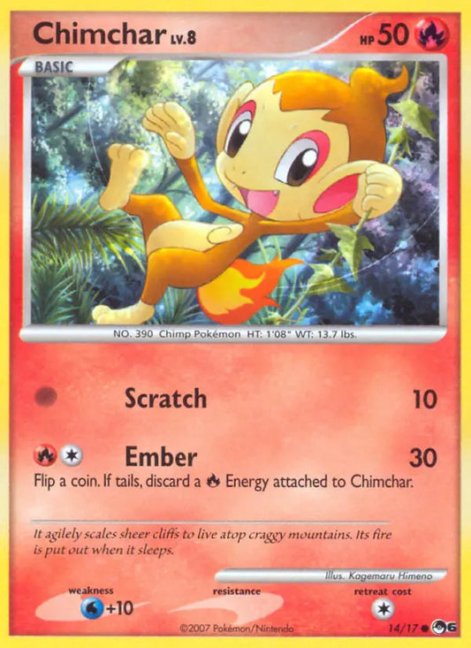 Chimchar 14 POP Series 6 Pokesingles