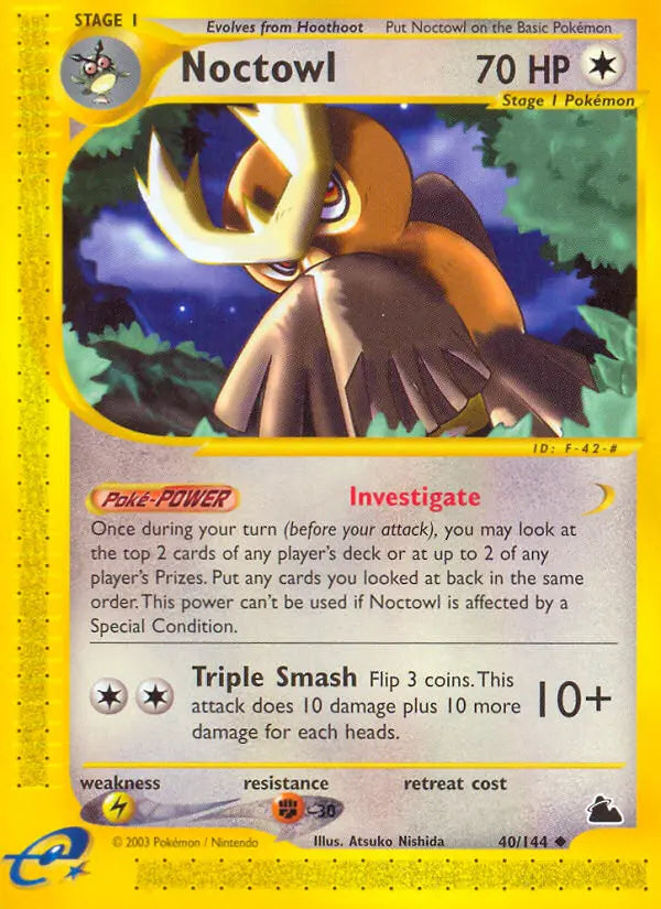 Noctowl 40 Skyridge Pokesingles
