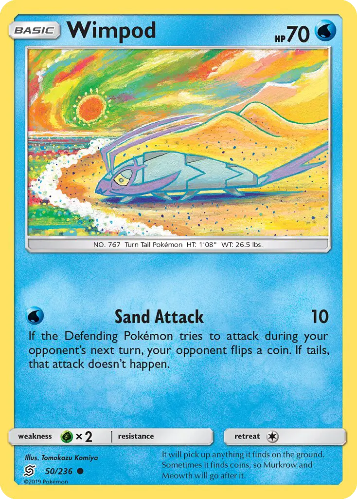 Wimpod 50 Unified Minds Pokesingles