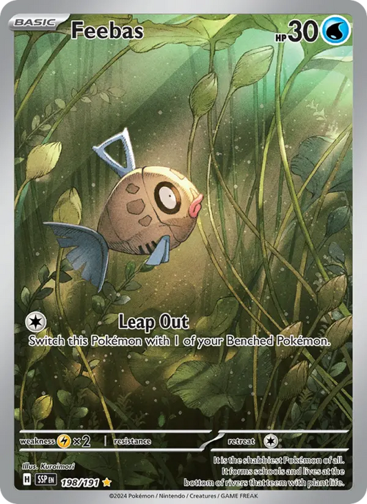 Feebas 198 Surging Sparks Pokesingles