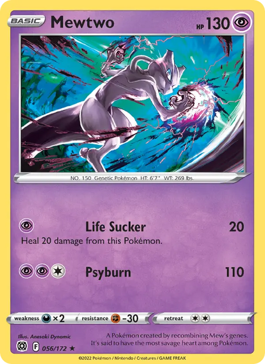 Mewtwo 56 Brilliant Stars Pokesingles