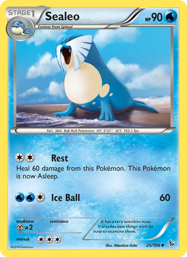 Sealeo 25 Flashfire Pokesingles