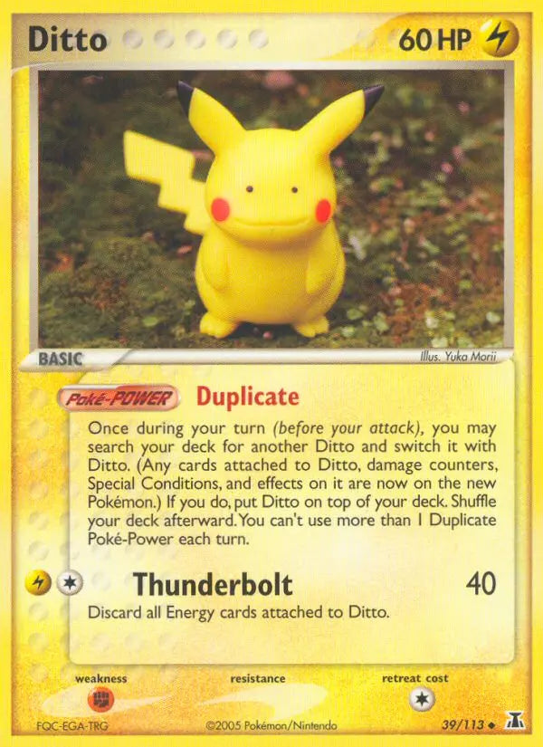 Ditto 39 Delta Species Pokesingles