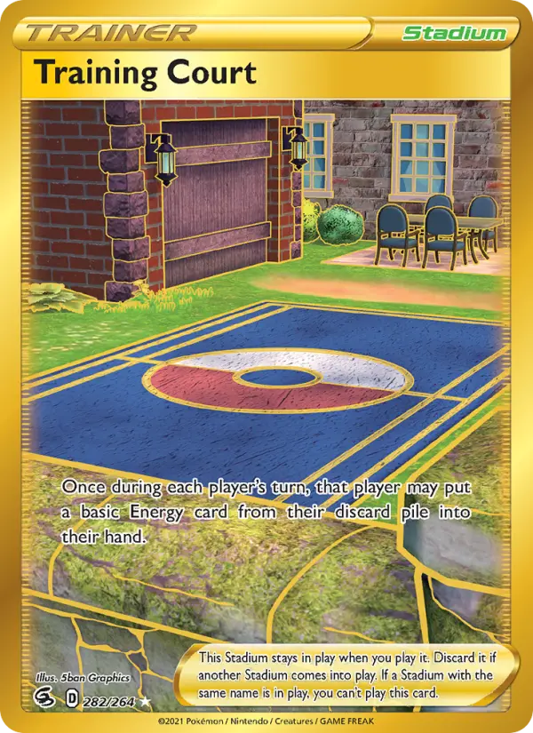 Training Court 282 Fusion Strike Pokesingles