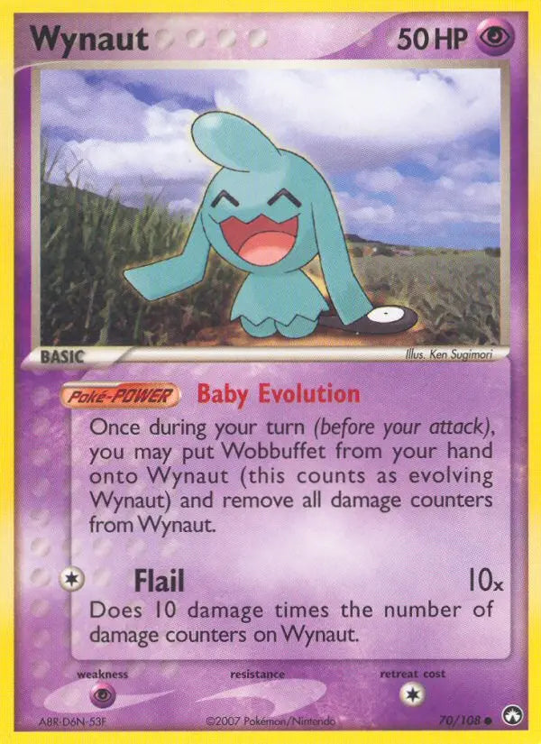 Wynaut 70 Power Keepers Pokesingles