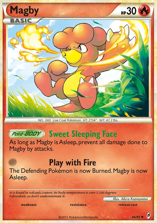 Magby 46 Call of Legends Pokesingles