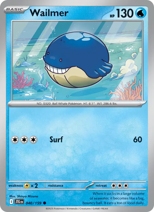 Wailmer 40 Journey Together Pokesingles