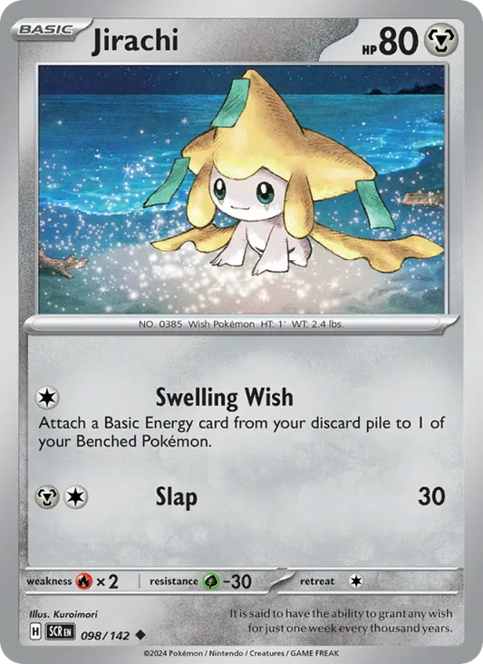 Jirachi 98 Stellar Crown Pokesingles