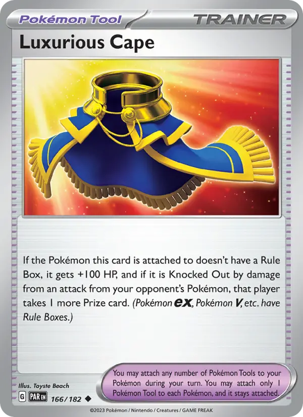Luxurious Cape 166 Paradox Rift Pokesingles