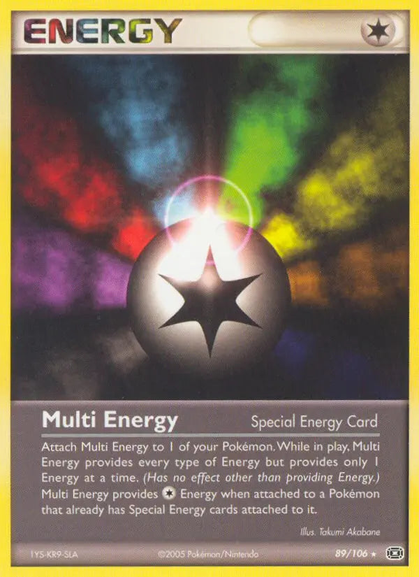 Multi Energy 89 Emerald Pokesingles