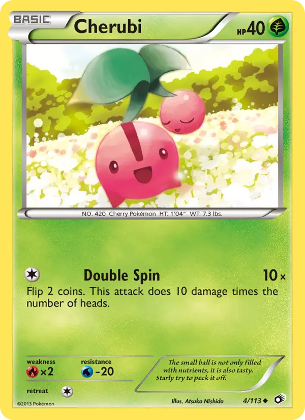 Cherubi 4 Legendary Treasures Pokesingles