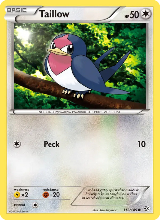 Taillow 112 Boundaries Crossed Pokesingles