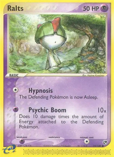 Ralts 74 Sandstorm Pokesingles