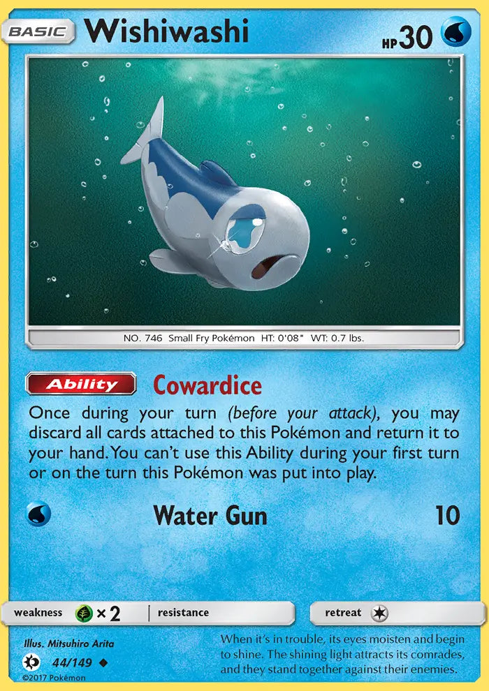 Wishiwashi 44 Sun & Moon Pokesingles