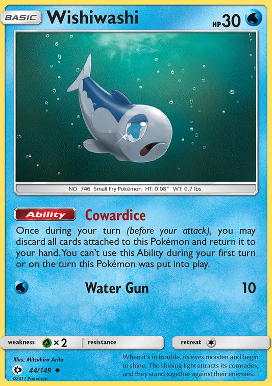 Wishiwashi 44 Sun & Moon Pokesingles