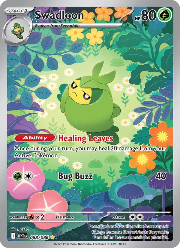 Swadloon 88 White Flare Pokesingles