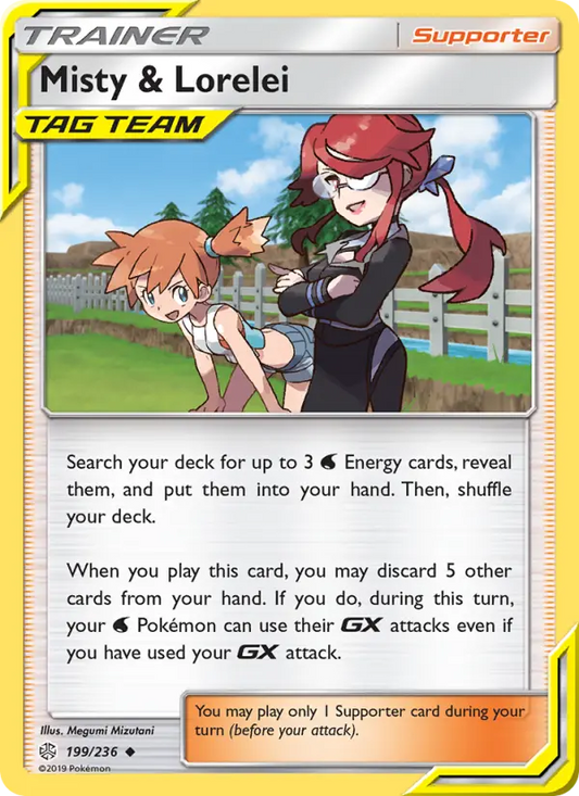 Misty & Lorelei 199 Cosmic Eclipse Pokesingles