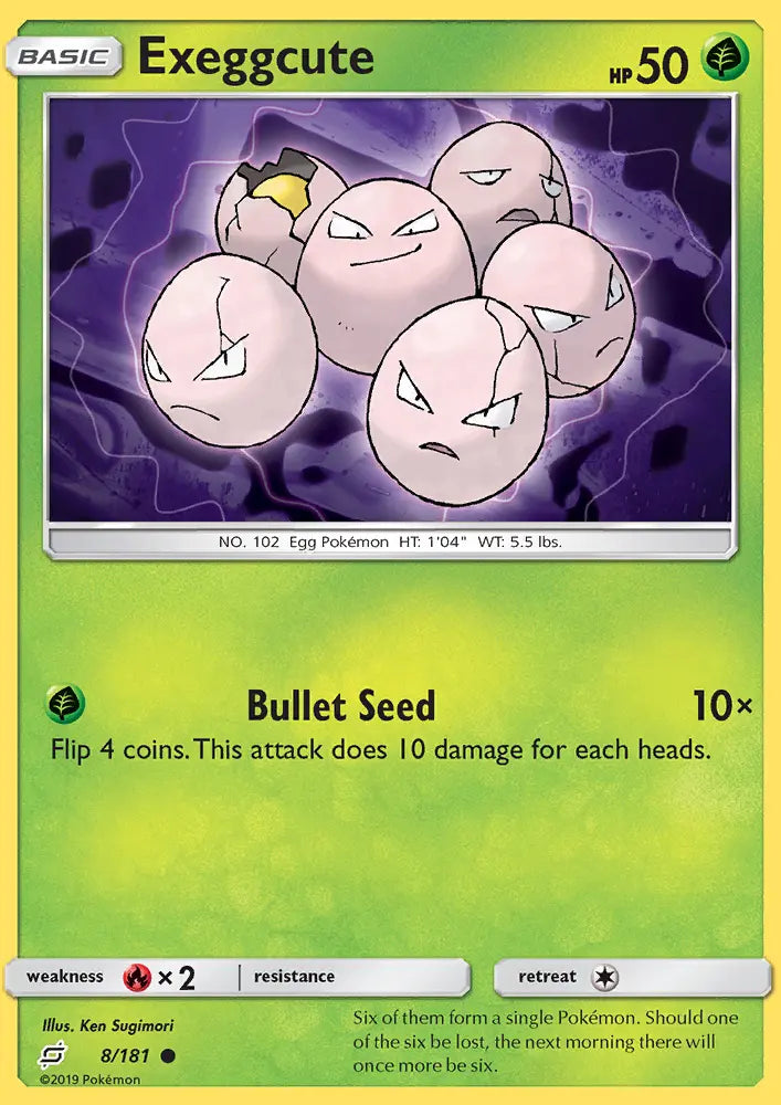 Exeggcute 8 Team Up Pokesingles
