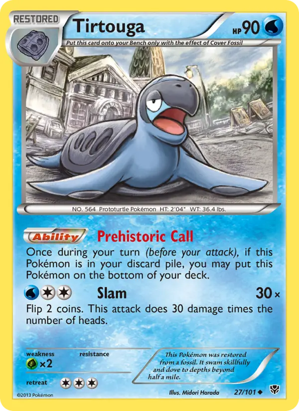 Tirtouga 27 Plasma Blast Pokesingles