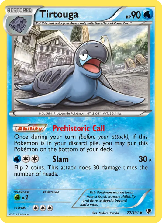 Tirtouga 27 Plasma Blast Pokesingles
