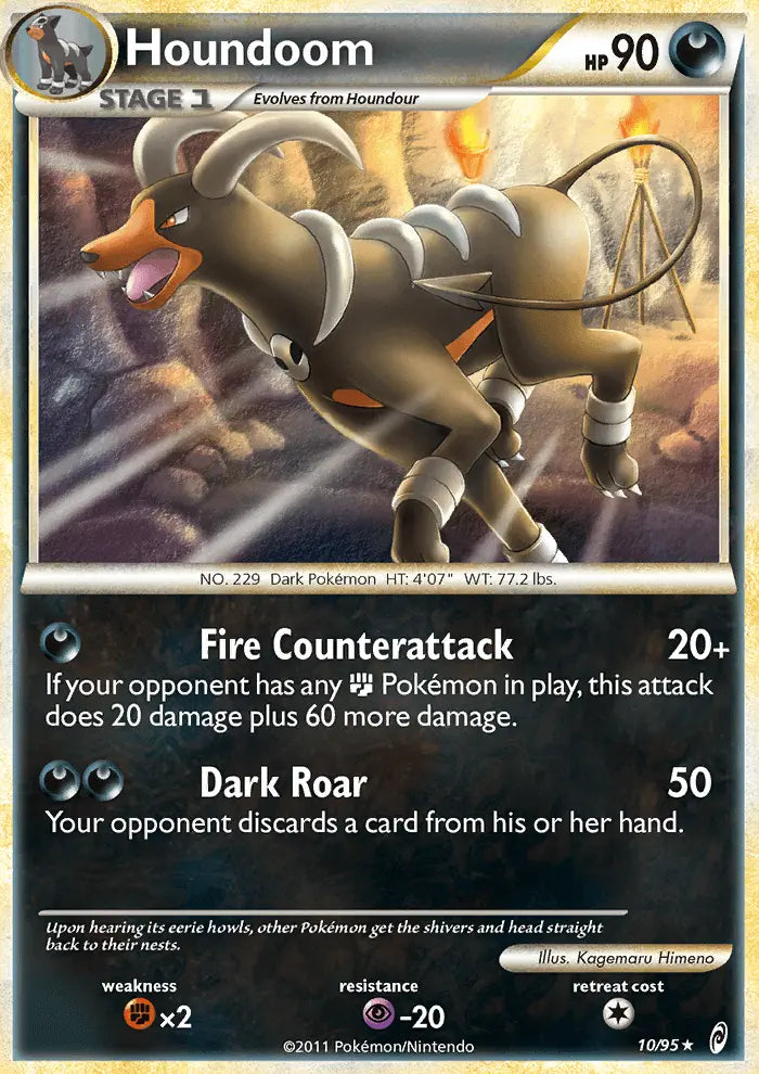 Houndoom 10 Call of Legends Pokesingles